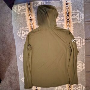 Olive Green Hoodie for Men